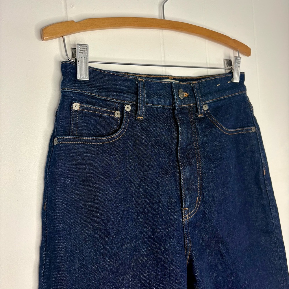 NEW Madewell The Tall '90s Straight Jean Norman Wash Women’s Size 27 Tall Long - Picture 5 of 13